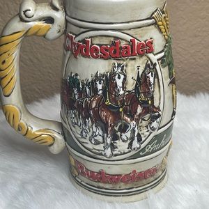 Clydesdale Budweiser stein mug